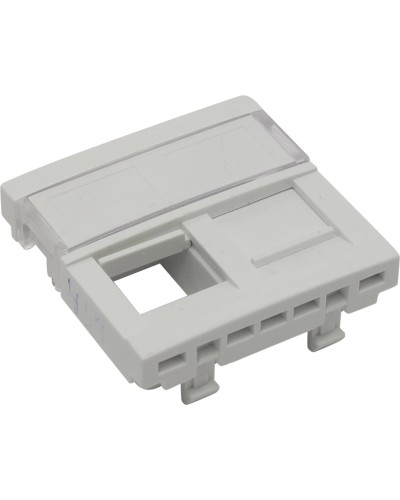 Вставка для 2-х модулей под RJ-45 кат.5e UTP, белая (45971 SBR): Вставка для 2-х модулей в Ульяновске