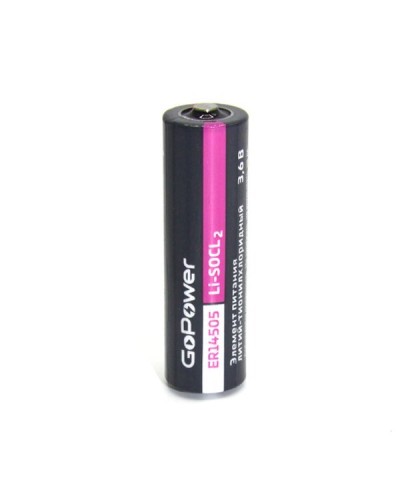 ER14505 GoPower. Литий-тионилхлоридный элемент питания. GoPower в Ульяновске