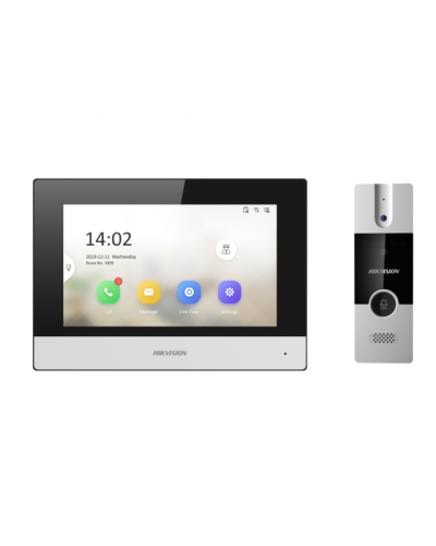 DS-KIS302-P. Комплект IP видеодомофона. Hikvision в Ульяновске