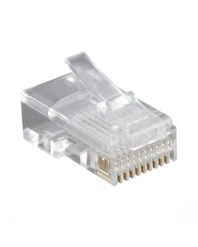 PLUG-10P10C-U-06-10 (10 шт). Разъем RJ-50. Hyperline в Ульяновске