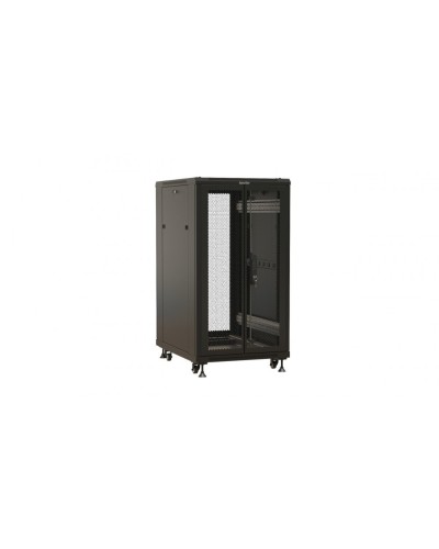 TTBR-2261-DD-RAL9004. Шкаф телекоммуникационный 19 напольный 22U. Hyperline в Ульяновске