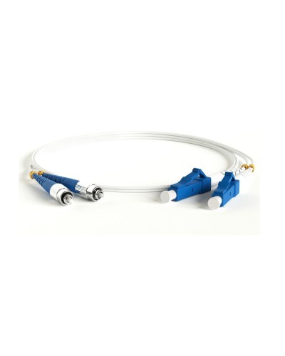 FC-D2-9A1-FC/UR-LC/UR-H-1M-LSZH-WH. Патч-корд волоконно-оптический FC-LC. Hyperline в Ульяновске