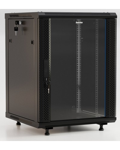 TWB-FC-1545-GP-RAL9004. Шкаф телекоммуникационный 19 настенный 15U. Hyperline в Ульяновске