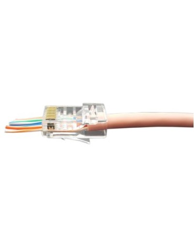 PLEZ-8P8C-U-C5-100 (100 шт). Разъем RJ-45. Hyperline в Ульяновске
