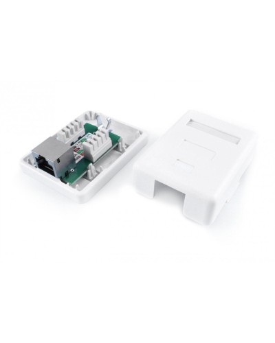 SB1-1-8P8C-C6-SH-WH. Розетка RJ-45. Hyperline в Ульяновске