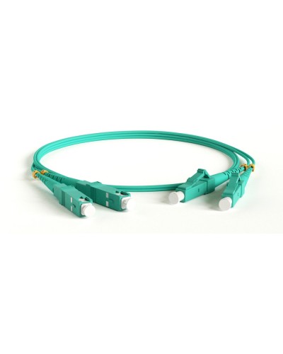 FC-D2-503-LC/PR-SC/PR-H-2M-LSZH-AQ. Патч-корд волоконно-оптический многомодовый. Hyperline в Ульяновске