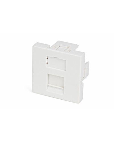SIP2-1K-M45-45. Вставка 45х45 для 1 модуля формата Keystone Jack, со шторкой. Hyperline в Ульяновске