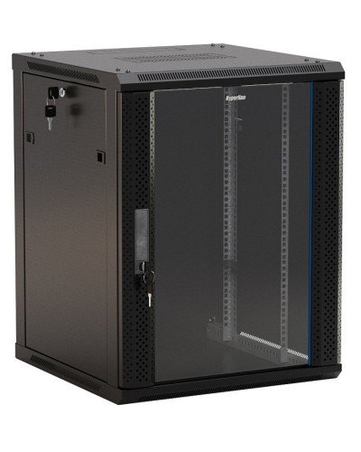 TWB-2245-GP-RAL9004. Шкаф телекоммуникационный 19 настенный 22U. Hyperline в Ульяновске