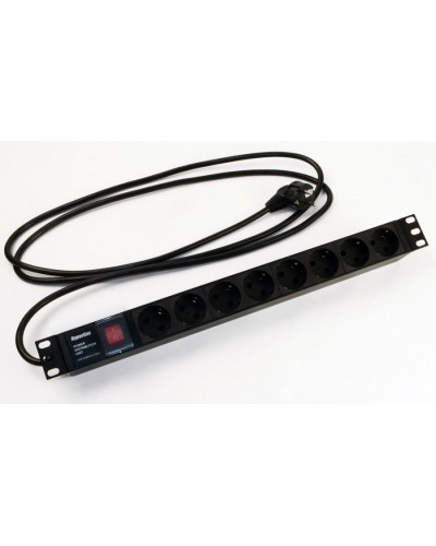SHE19-8SH-S-2.5EU. Блок розеток 19. Hyperline в Ульяновске