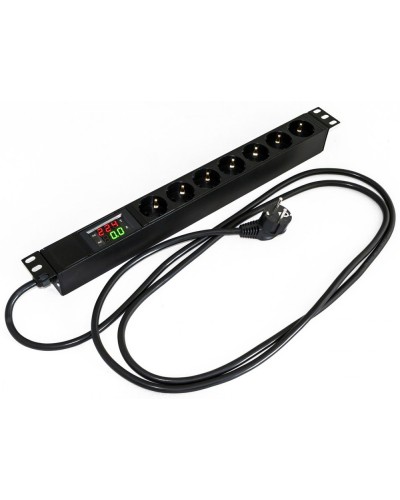 SHE19-7SH-AV-2.5EU. Блок розеток 19. Hyperline в Ульяновске