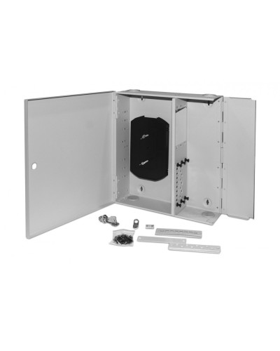 FO-WBX-6xSLT-W140H42-48UN-GY. Кросс оптический настенный. Hyperline в Ульяновске