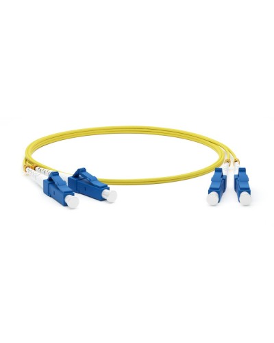 FC-D2-9-LC/UR-LC/UR-H-20M-LSZH-YL. Патч-корд волоконно-оптический одномодовый. Hyperline в Ульяновске