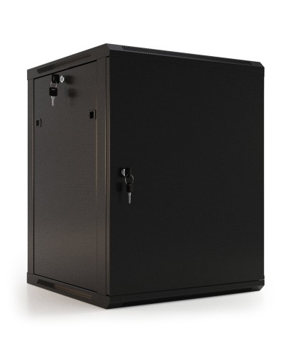 TWB-0666-SR-RAL9004. Шкаф телекоммуникационный 19 настенный 6U. Hyperline в Ульяновске