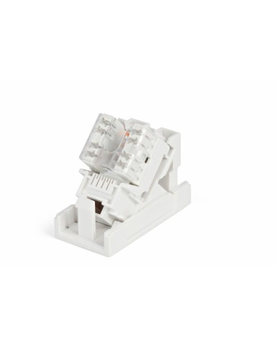SIP2K-C5E-M45-22.5. Вставка 45х22,5 с наклонным модулем RJ-45 категории 5е. Hyperline в Ульяновске