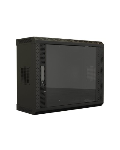 TWS-0925-GP-RAL9004. Шкаф телекоммуникационный 19 настенный 9U. Hyperline в Ульяновске