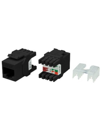 KJ8-8P8C-C5e-180-BK. Вставка Keystone Jack RJ-45. Hyperline в Ульяновске