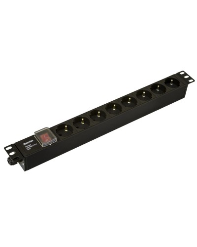 SHE19-8SH-S-CB. Блок розеток 19. Hyperline в Ульяновске