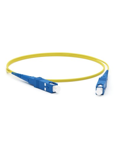 FC-S2-9-SC/UR-SC/UR-H-1M-LSZH-YL. Патч-корд волоконно-оптический одномодовый. Hyperline в Ульяновске