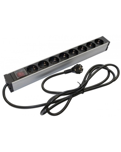 SHZ19-8SH-S-2.5EU. Блок розеток 19. Hyperline в Ульяновске