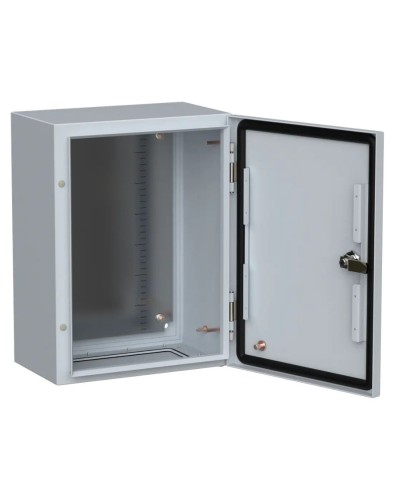 ЩМП-40.30.20 УХЛ1 IP66 400x300x200 TITAN 5 (TI5-10-N-040-030-020-66). Шкаф металлический с монтажной платой. IEK в Ульяновске