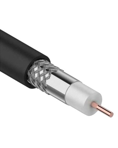 GENERICA RG59 CCS 75Ом FPE PVC белый (CC1-R5F1-111-100-G). Кабель коаксиальный омедненный. IEK в Ульяновске