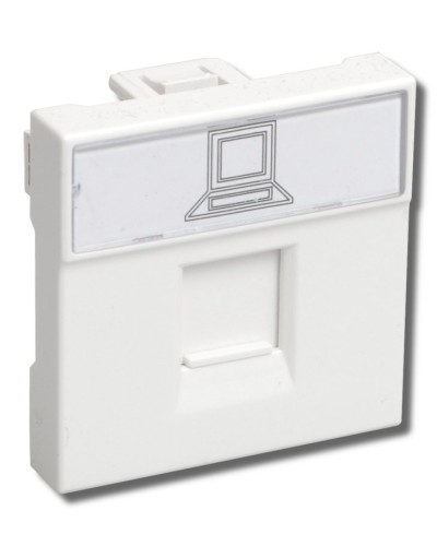 РКИ-20-00-П RJ-45 UTP белая (CKK-40D-RI2-K01). Розетка информационная 2 модуля ПРАЙМЕР. IEK в Ульяновске