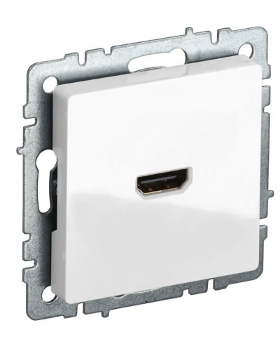Розетка HDMI РHDMI-0-БрБ белая BRITE (BR-H10-K01). Розетка HDMI. IEK в Ульяновске