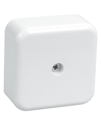 Коробка распаячная КМ41206-01 50х50х20 открытой проводки (4 клеммы 3 мм²) белая (UKO10-050-050-020-K01). Коробка распаячная безгалогенная (HF). IEK в Ульяновске