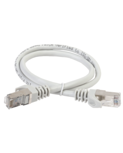 GENERICA Патч-корд кат.5E FTP 1м серый (PC01-C5EF-1M-G). Патч-корд медный. IEK в Ульяновске