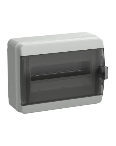 Корпус пластиковый КМПн-12 IP65 TEKFOR (TF5-KP72-N-12-65-K03-K02). Корпус модульный пластиковый черная прозрачная дверь. IEK в Ульяновске