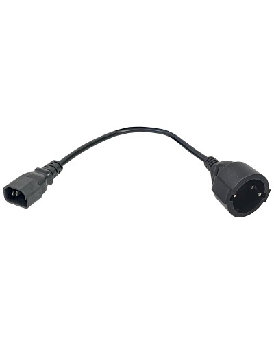 PC-C14D-10CM. Адаптер C14-Schuko. ITK в Ульяновске