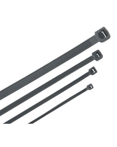 HKB-W48-L200 (100 шт). Хомут кабельный ХКн 4,8х200мм нейлон черный. ITK в Ульяновске