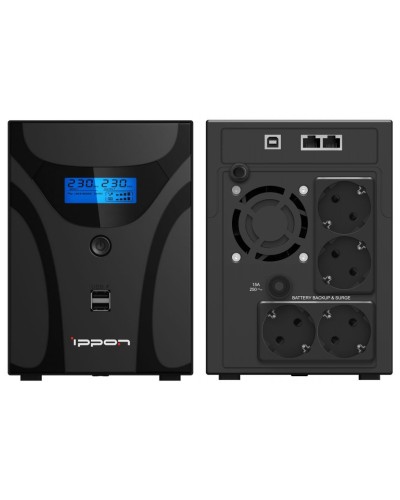 Ippon Smart Power Pro II 2200 Euro (1029746). Источник бесперебойного питания. Ippon в Ульяновске