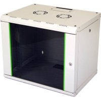 LN-PR09U6045-LG-111. Шкаф телекоммуникационный 19 настенный 9U. LANDE
