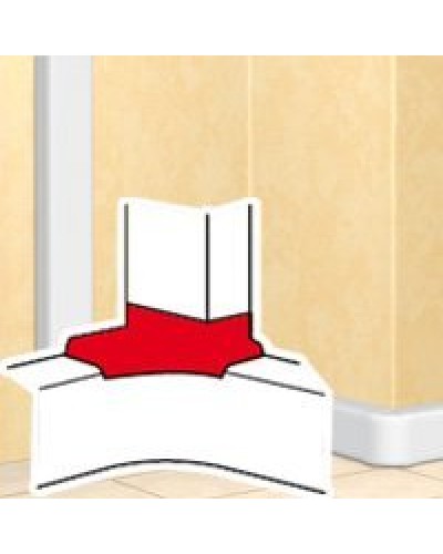 Отвод угловой для короба DLP 35х80/105, 50х80/150 (010763): Отвод угловой в Ульяновске