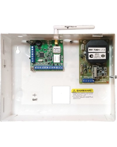 NV 1010c. Устройство оконечное объектовое приемно-контрольное c GSM коммуникатором. NAVIgard в Ульяновске