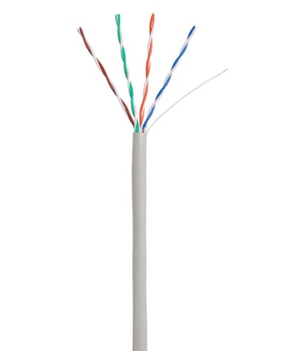 U/UTP 4pair, Cat5e, In, PVC (EC-UU004-5E-PVC-GY). Кабель «витая пара» (LAN) для структурированных систем связи. NETLAN в Ульяновске