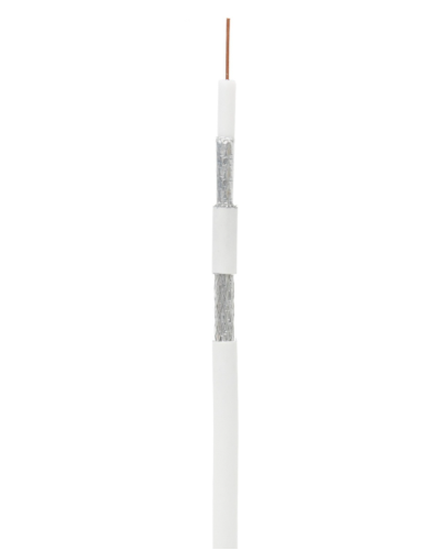 RG-11 CCS, In, PVC (EC-C2-21123A-WT-3). Кабель коаксиальный омедненный. NETLAN в Ульяновске