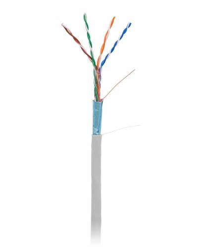F/UTP 4pair, Cat5e, In, PVC (EC-UF004-5E-PVC-GY). Кабель «витая пара» (LAN) для структурированных систем связи. NETLAN в Ульяновске