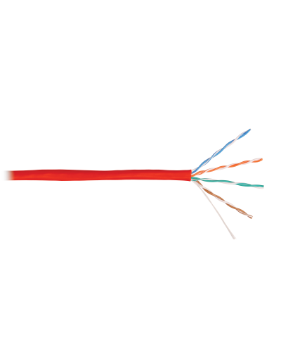 U/UTP 4pair, Cat5e, Solid, In, PVC (NMC 4100A-RD). Кабель «витая пара» (LAN) для структурированных систем связи. NIKOMAX в Ульяновске