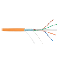 F/UTP 4pair, Cat6, Solid, In, нг(А)-HF (NMC 4240C-OR). Кабель «витая пара» (LAN) для структурированных систем связи. NIKOMAX
