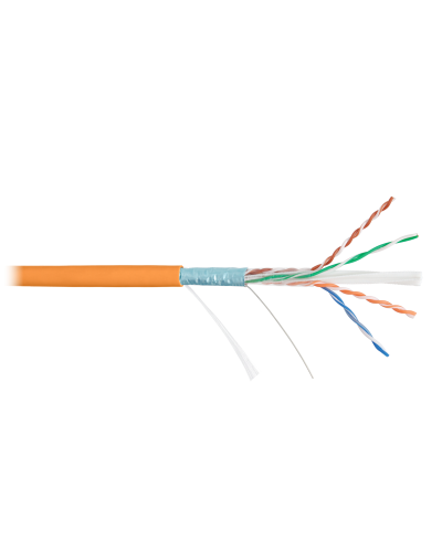 F/UTP 4pair, Cat6, Solid, In/Out, нг(А)-HF (NMC 9240C-OR). Кабель «витая пара» (LAN) для структурированных систем связи. NIKOMAX в Ульяновске