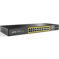Netis P124GH. Коммутатор сетевой PoE неуправляемый. Netis