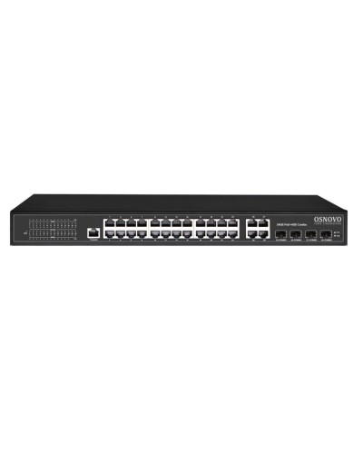 SW-8244/L(400W). Коммутатор 24-портовый  Gigabit Ethernet с PoE. OSNOVO в Ульяновске