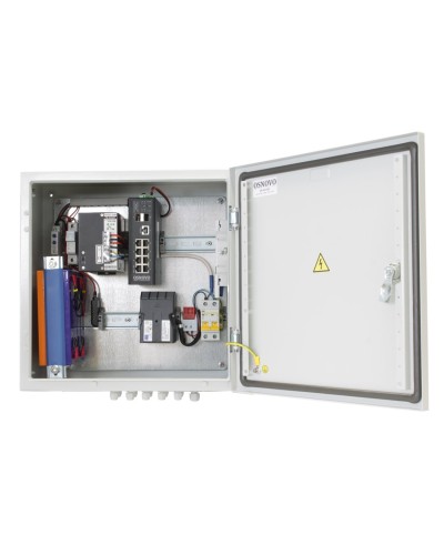 OS-44TB1(SW-80802/ILS(port 90W)). Уличный коммутатор с PoE. OSNOVO в Ульяновске