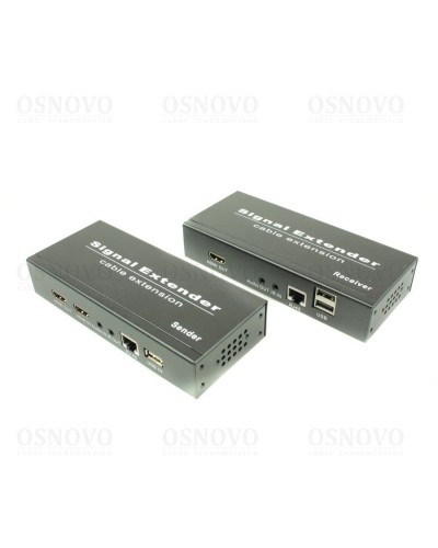 TLN-HiKM2+RLN-HiKM2. Удлинитель HDMI, ИК-сигнала, 2*USB. OSNOVO в Ульяновске