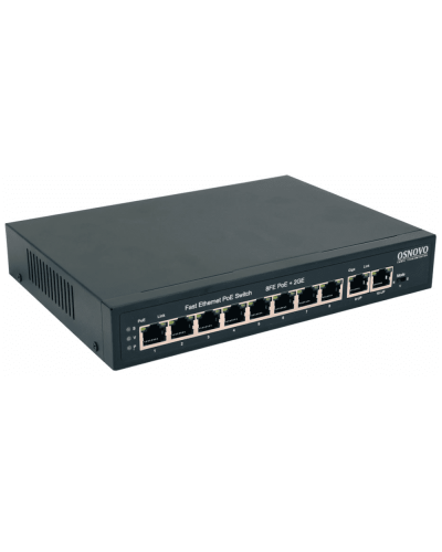 SW-20820(120W). Коммутатор 10-портовый  Gigabit Ethernet с PoE. OSNOVO в Ульяновске