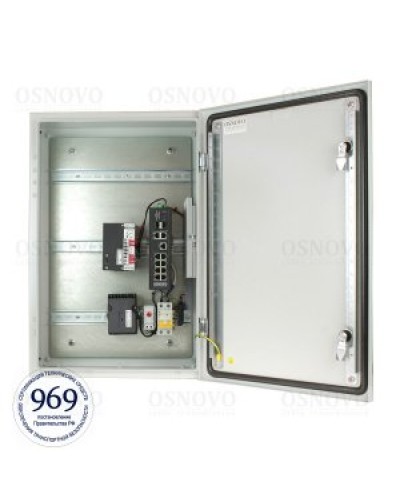 OS-46T1(SW-80822/ILR). Уличная станция с термостабилизацией и резервным питанием. OSNOVO в Ульяновске