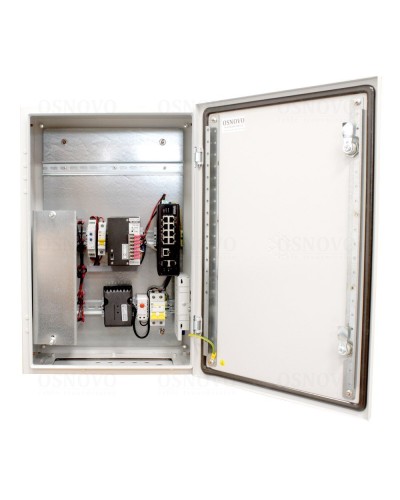 OS-46TB1(SW-60812/I). Уличная станция с термостабилизацией и резервным питанием. OSNOVO в Ульяновске