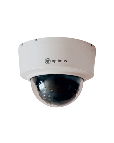 IP-S025.0(2.8)P_V.1. Видеокамера IP купольная. Optimus в Ульяновске